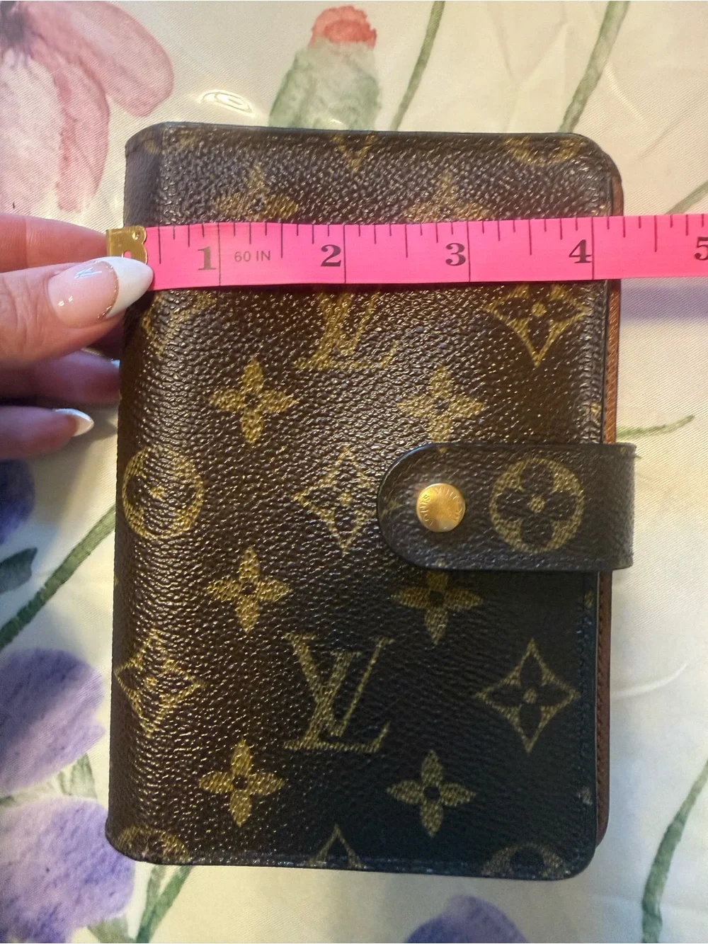 Louis Vuitton Monogram Wallet in Brown and Gold